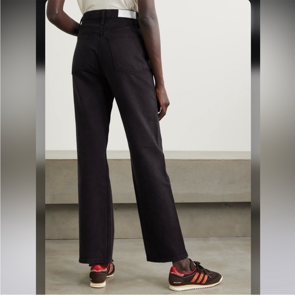 RE/DONE 90s High Rise Loose Jeans Button fly- Black - Picture 2 of 9